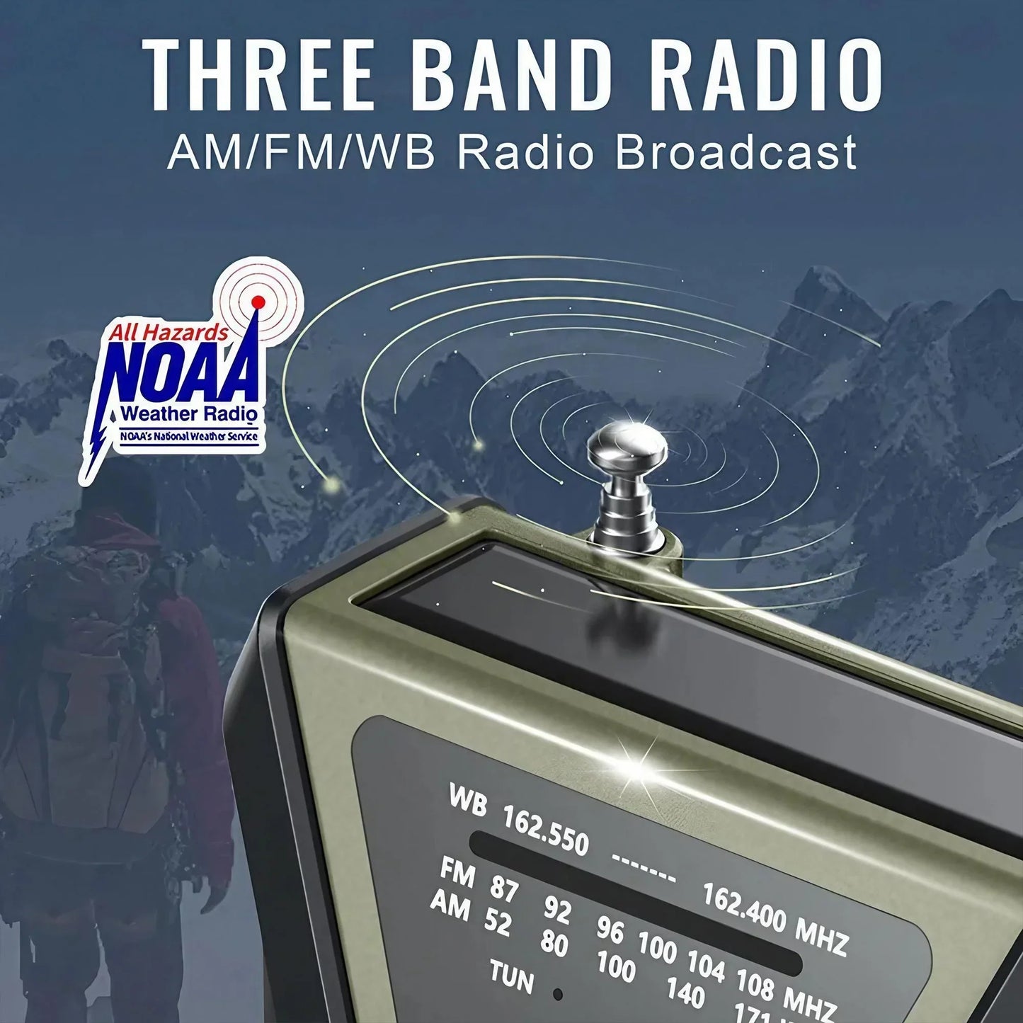 "Ultimate Survival Weather Radio!" 🆓🚚