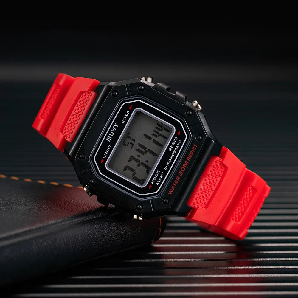 Simple Waterproof Men's Digital Watch