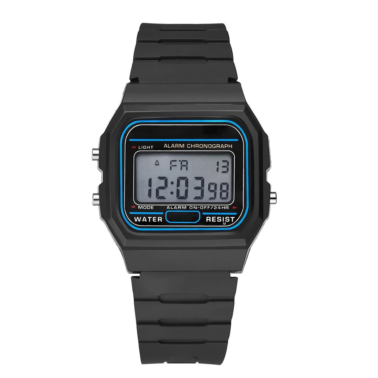 Simple Waterproof Men's Digital Watch