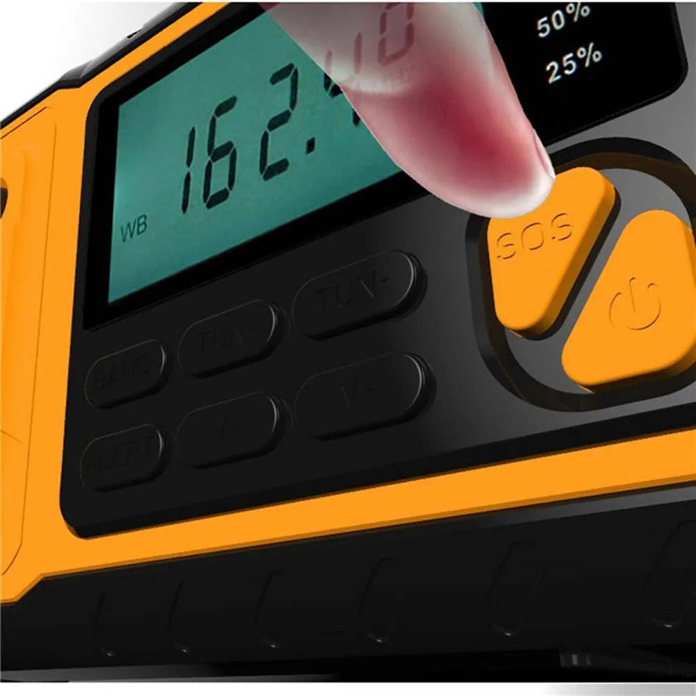 4000mAh Solar Emergency Radio Charger