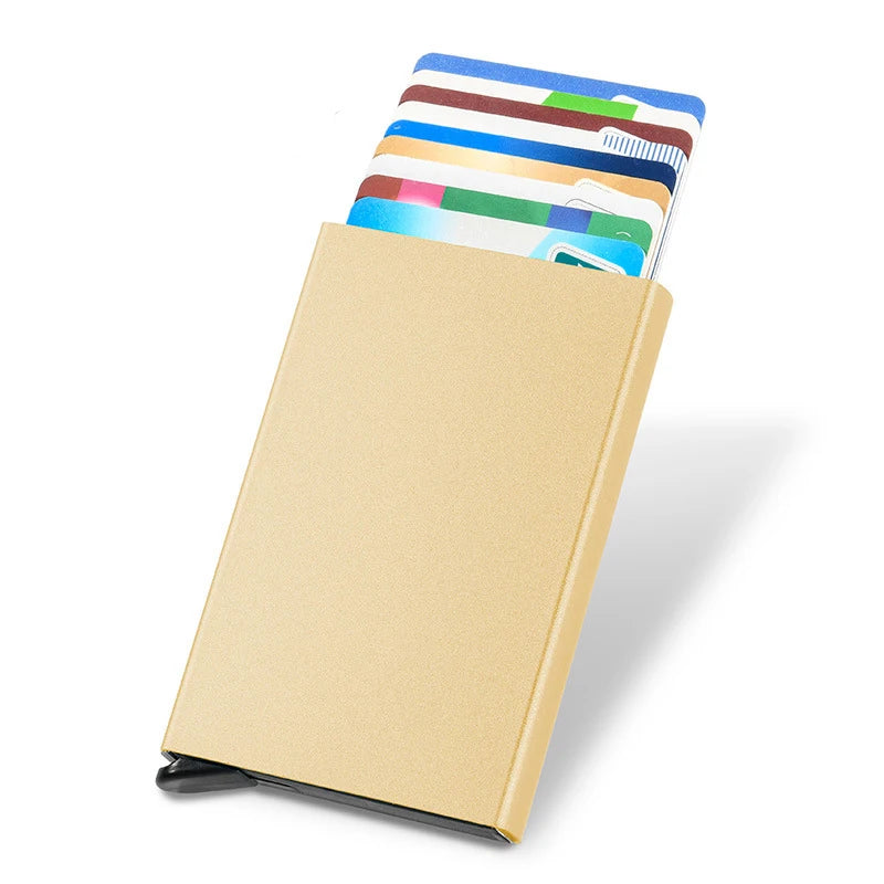 "RFID Slim Metal Wallet - Unisex"