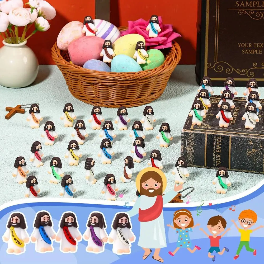 "Jesus Loves You Charm Necklace"