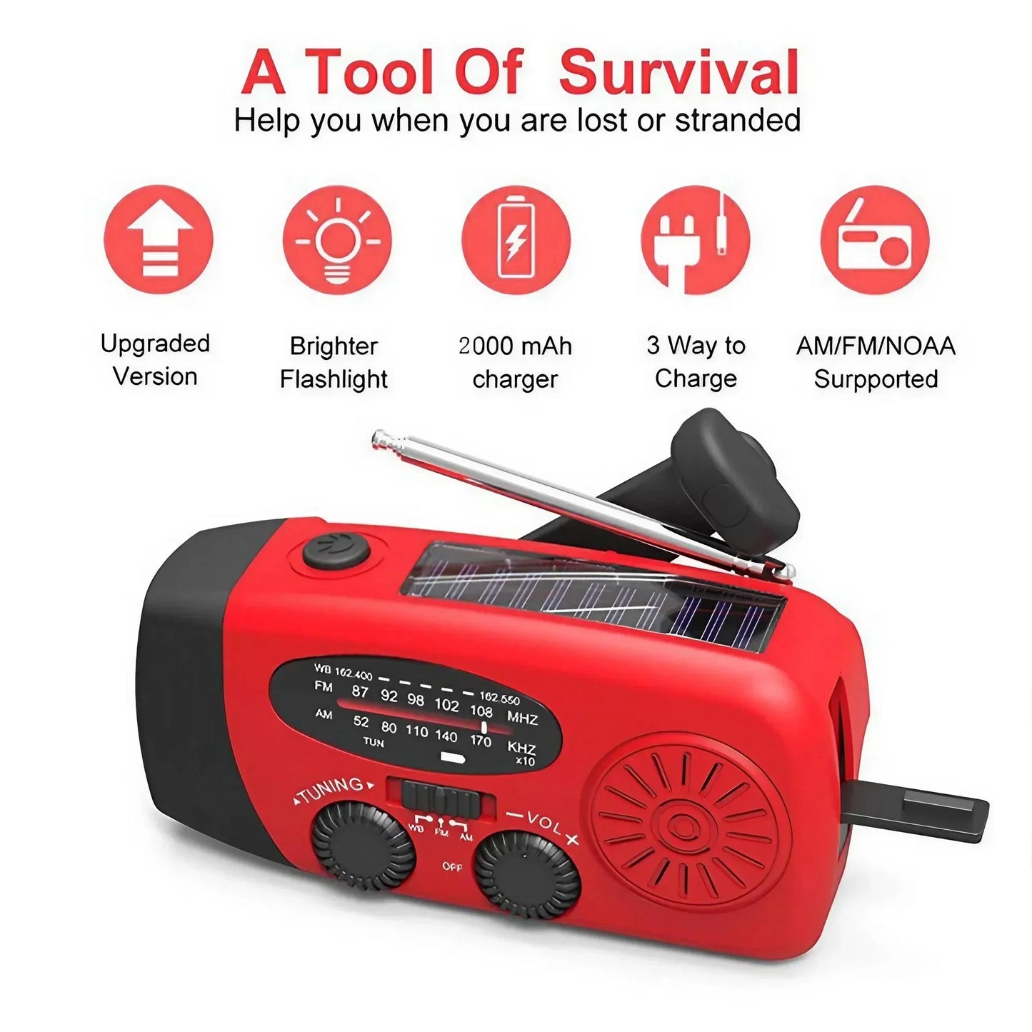 "Ultimate Survival Weather Radio!" 🆓🚚