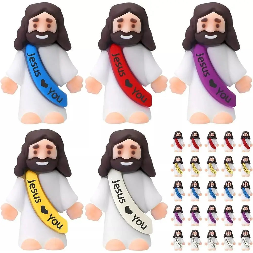 "Jesus Loves You Charm Necklace"
