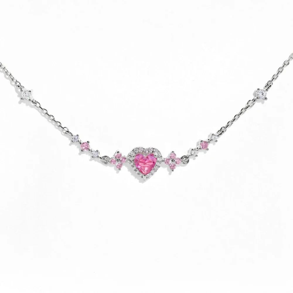 Heart Charm Bracelet - Love's Elegance