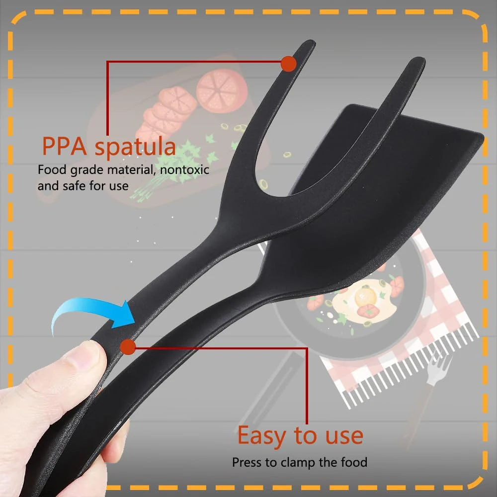 Versatile 2-in-1 Non-Stick Spatula