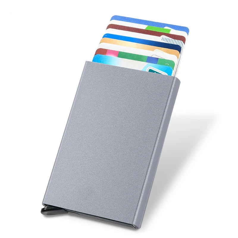 "RFID Slim Metal Wallet - Unisex"