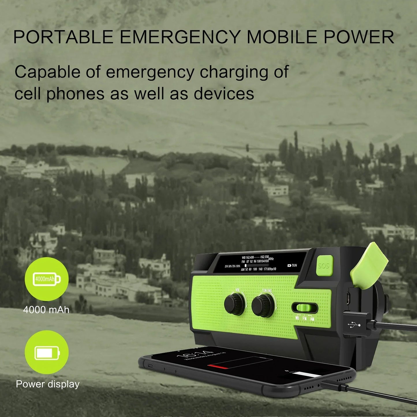 "Ultimate Survival Weather Radio!" 🆓🚚