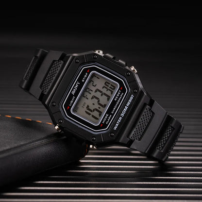 Simple Waterproof Men's Digital Watch