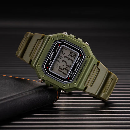 Simple Waterproof Men's Digital Watch