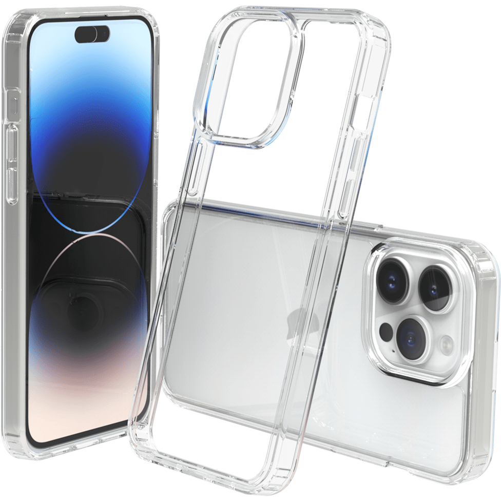 "Crystal Clear iPhone 15 Pro Max Bumper"