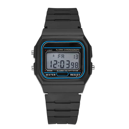Simple Waterproof Men's Digital Watch