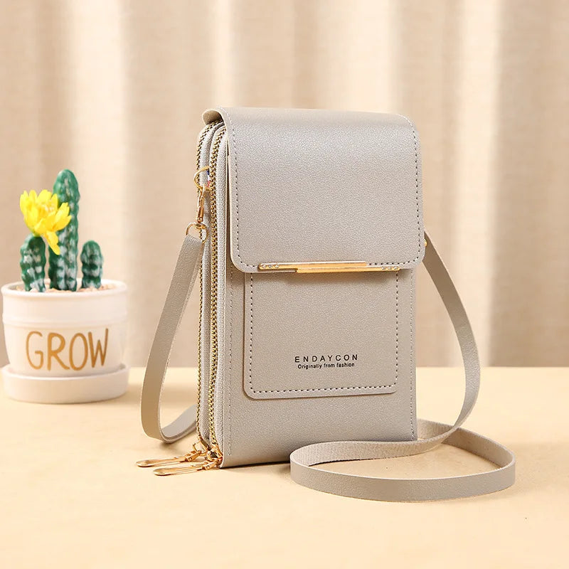 Touch Screen Crossbody Wallet