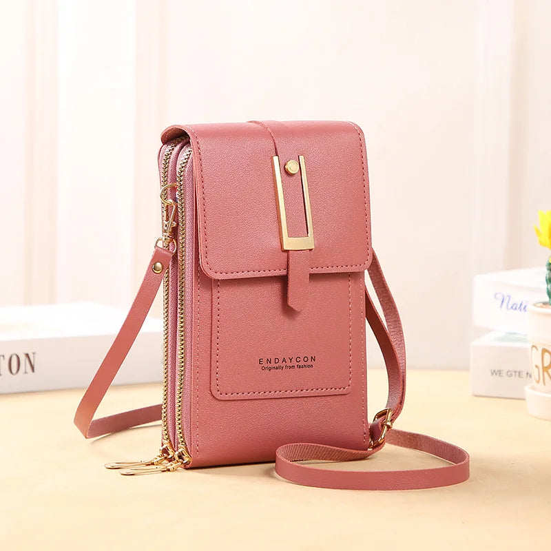 Touch Screen Crossbody Wallet