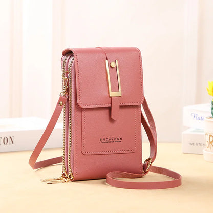 Touch Screen Crossbody Wallet
