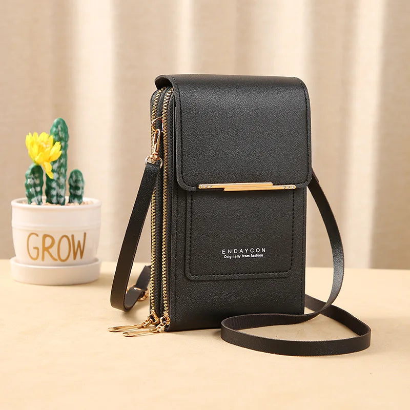 Touch Screen Crossbody Wallet
