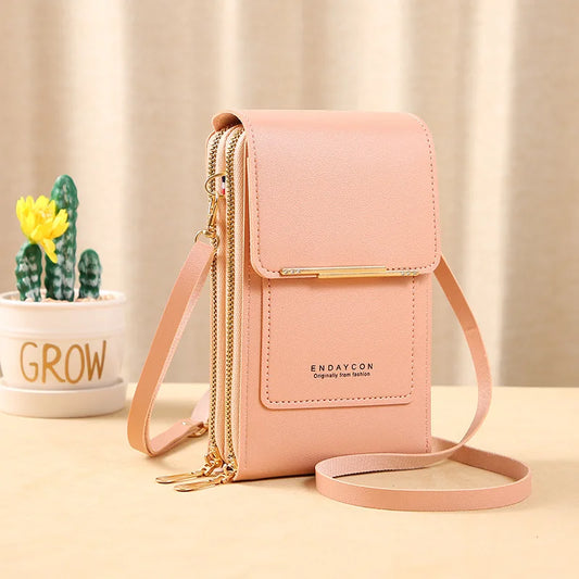 Touch Screen Crossbody Wallet