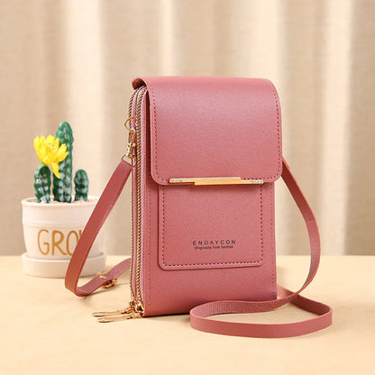 Touch Screen Crossbody Wallet