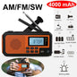 4000mAh Solar Emergency Radio Charger