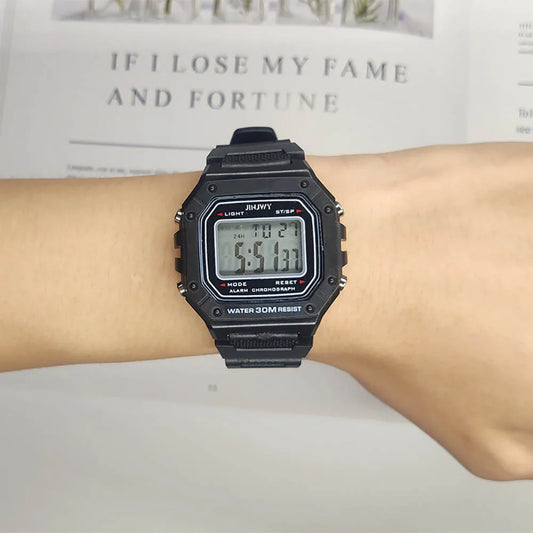 Simple Waterproof Men's Digital Watch