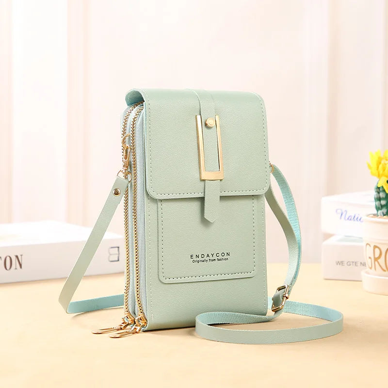 Touch Screen Crossbody Wallet