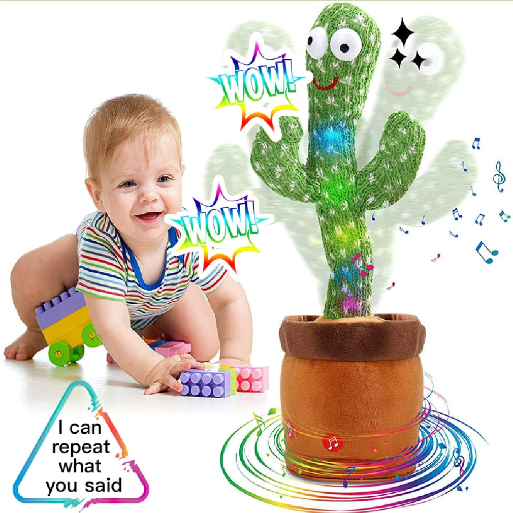 Fun and Educational Dancing and Talikng Cactus Toy