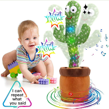 Fun and Educational Dancing and Talikng Cactus Toy