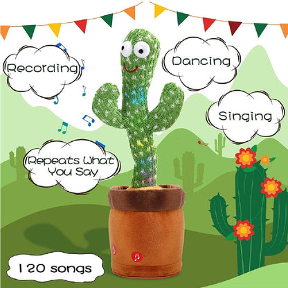 Fun and Educational Dancing and Talikng Cactus Toy